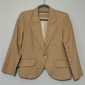 Gibson Women's Tan Blazer Size Small